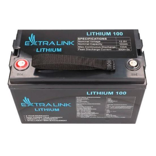 Akumulator LiFePO4 100AH 12.8V BMS EX.30455 -8003556