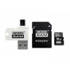 Karta microSDHC 16GB CL10 + adapter + czytnik-802723