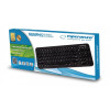 Klawiatura przewodowa multimedialana USB Memphis-803430