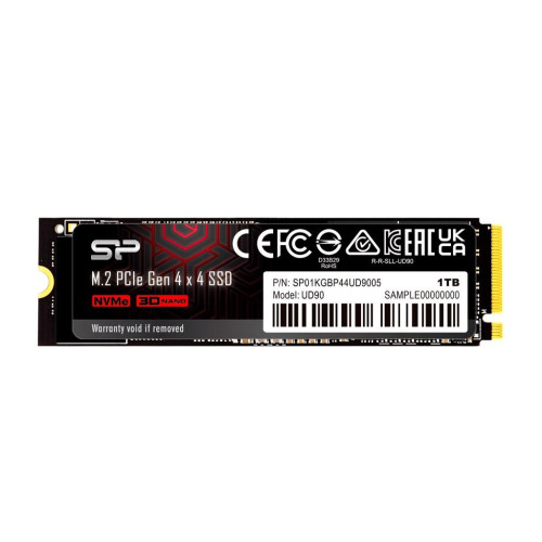 Dysk SSD Silicon Power UD90 1TB M.2 PCIe NVMe Gen4x4 NVMe 1.4 4800/4200 MB/s-8040400