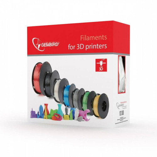 Filament do drukarki 3D PLA/1.75mm/srebrny -804393
