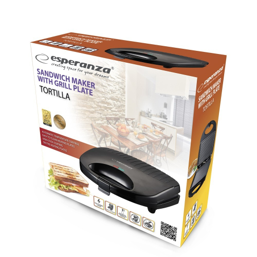 Opiekacz do kanapek Esperanza TORTILLA 1000W EKT009-805338