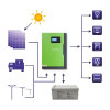 Hybrydowy inwenter solarny Off-Grid 3,5kW | 100A | 24V | MPPT | Sinus -8062695