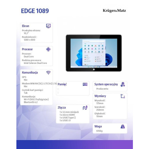 Tablet EDGE 1089 -8062352