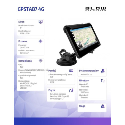Tablet GPSTAB7 4G 7 cali-8062399