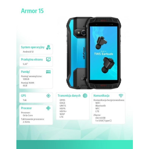 Smartfon Armor 15 5.45