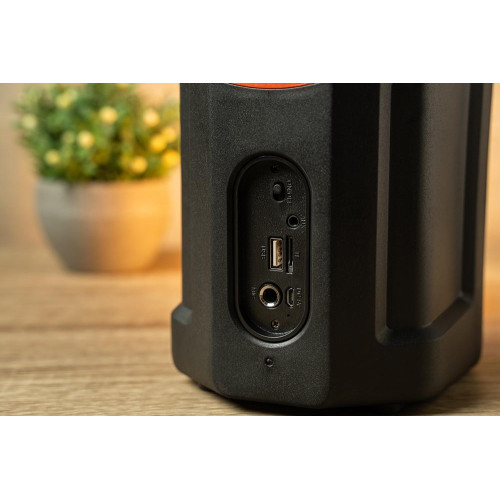 Głośnik bezprzewodowy Flamebox BT wielokolorowe podświetlenie Flame Bluetooth 5.0 300W MT3176-8062607