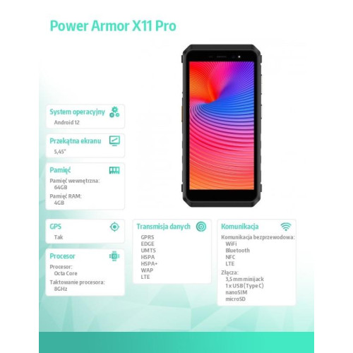 Smartfon Power Armor X11 Pro 5,45