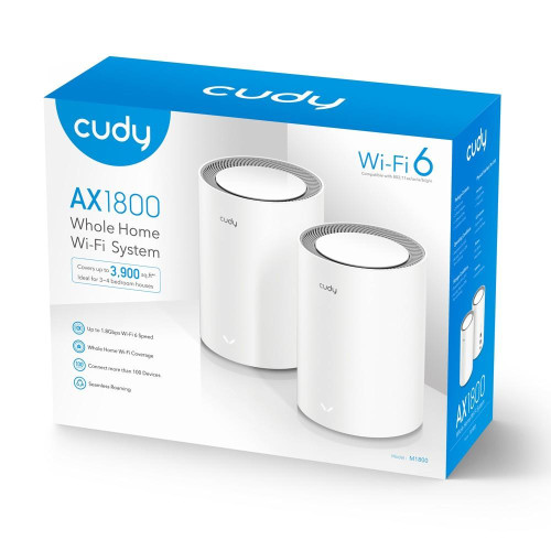System WiFi Mesh M1800 (2-Pack) AX1800 -8064057