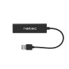 Hub USB Dragonfly 3 porty USB 2.0 + RJ45 -807632