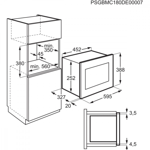 Kuchnia mikrofalowa LMS2203EMX-807299