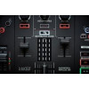 Konsola DJ Inpuls 300, kontroler DJ ze złączem USB, 2 ścieżki, 16 padów i karta dźwiękowa, oprogramowanie i samouczki w zestawie-808059