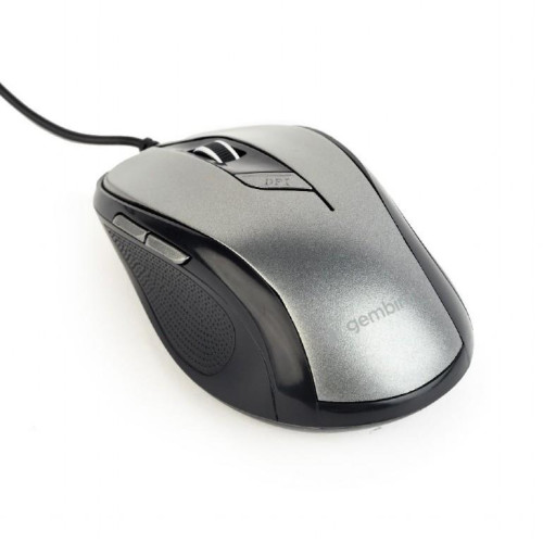 Mysz optyczna USB czarno-szara-808818