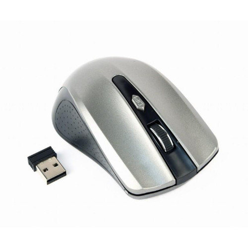 Bezprzewodowa mysz optyczna czarno-szara-808982
