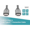 Kabel połączeniowy USB 3.0 60W/5Gbps Typ USB C/USB C M/M 0,5m Czarny -8099922