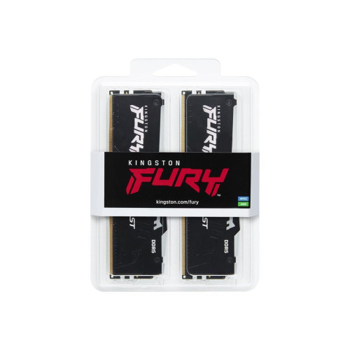 Kingston FURY DDR5 64GB (2x32GB) 5600MHz CL36 Beast Black RGB EXPO AMD-8095107