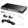 Przełącznik GS1028PS2 24xGE PoE+ 300W 2xSFP -8100385
