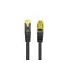 Patchcord kat.6a S/FTP LSZH CU 0.25m fluke passed czarny-8100624