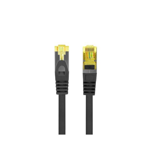 Patchcord kat.6a S/FTP LSZH CU 0.25m fluke passed czarny-8100624