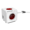 Przedłużacz allocacoc PowerCube Extended USB 2402RD/FREUPC (1,5m; kolor czerwony)-8118940