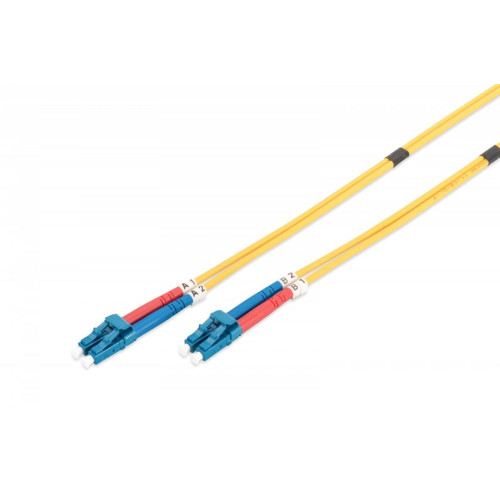 Patchcord FO Singlemode 09/125 OS2 LC-LC duplex 5m żółty-815943