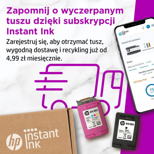 Urządzenie wielofunkcyjne HP OfficeJet Pro 9012e All-in-One 22A55B-8165874