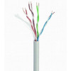 Kabel UTP drut kat. 5e (CCA) 305m szary-8179656