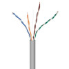 Kabel UTP drut kat. 5e (CCA) 305m szary-8179657