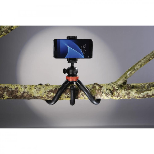 Mini statyw 3w1 flexpro 27cm czerwony-817972