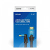 Kabel HDMI (M) v2.1, 1,8m, kątowy, 8K, miedź, niebiesko-czarny, złote końcówki, ethernet/3D, CL-147-8181237