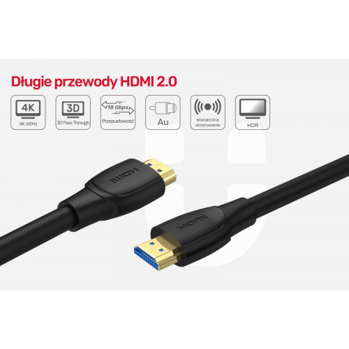 Kabel HDMI High Speed 2.0; 4K 7m C11068BK -8182135