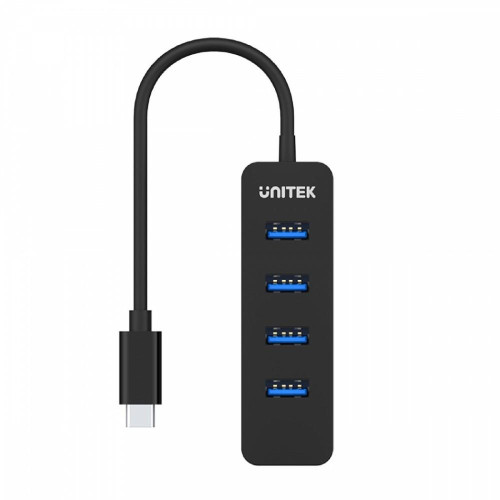 HUB USB-C; 4x USB-A 3.1; Aktywny; 10W; H1117B -8182161