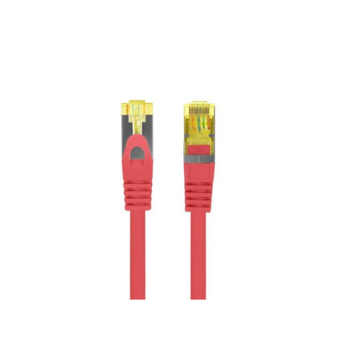 Patchcord kat.6a S/FTP LSZH CU 1m czerwony fluke -8182605