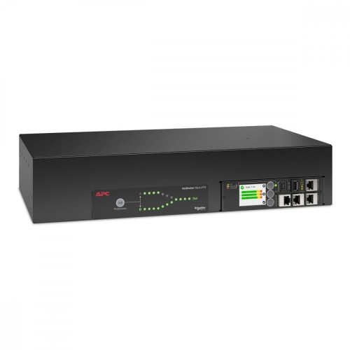 Przełącznik źródeł zasilania AP4424A rack 230V, 32A, wejście IEC 309, wyjścia 16xC13, 2xC19-8182742