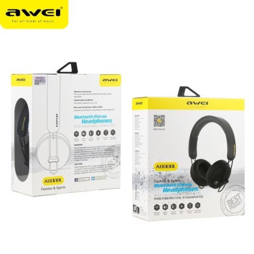 Słuchawki nauszne Bluetooth A800BL czarne -819617