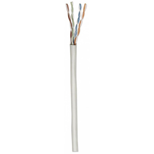Kabel instalacyjny skrętka UTP 4x2 kat. 5e drut CCA 305m szary-820112