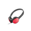 Słuchawki nauszne USL-1222 z mikrofonem czerwone -821094