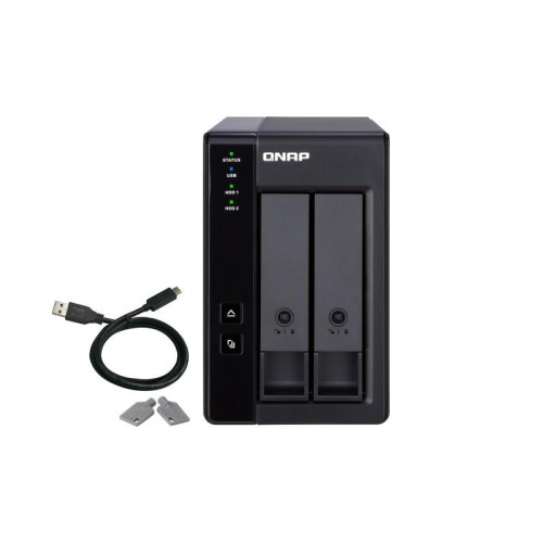 2-wnękowa obudowa rozszerzająca RAID TR-002 z USB3.1 Gen.2 -822097