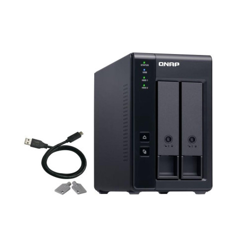 2-wnękowa obudowa rozszerzająca RAID TR-002 z USB3.1 Gen.2 -822098