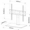 Ministolik/stojak + uchwyt do TV 32-55 cali 40 kg SD-33-828415