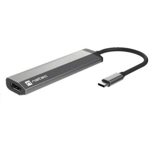 NATEC MULTIPORT FOWLER SLIM USB-C->HUB USB 3.0 X2, HDMI 4K, USB-C PD NMP-1984-8280629