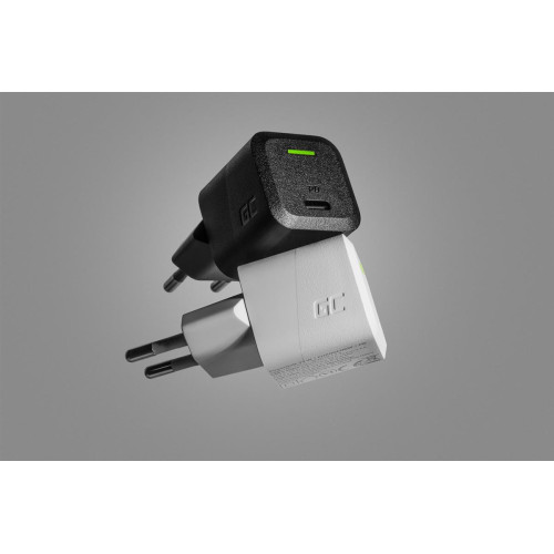 GREEN CELL ŁADOWARKA USB-C GAN GC POWERGAN 33W PD 3.0 QC 3.0 USB-C BIAŁA-8289929