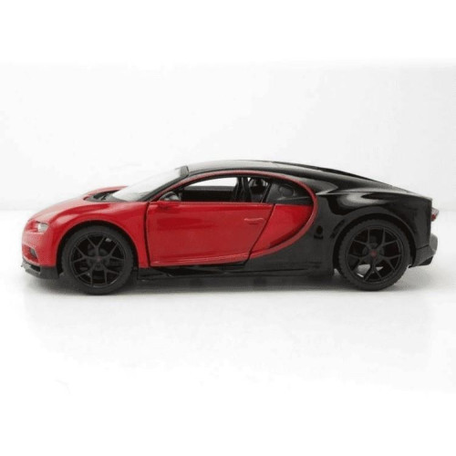 Model kompozytowy Bugatti Chiron sport czarno-czerwony-830670