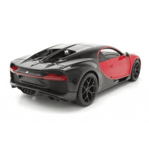 Model kompozytowy Bugatti Chiron sport czarno-czerwony-830671