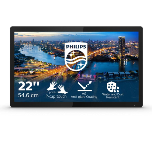 MONITOR PHILIPS LED 21,5" 222B1TFL/00 Touch-8326856