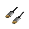 Kabel DisplayPort 4K/60 Hz,DP/M do DP/M aluminiowy 1m -8366370