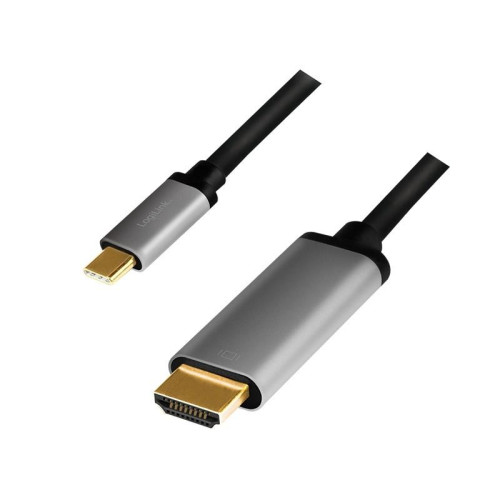 Kabel USB-C do HDMI, 4K 60Hz aluminiowy 1.8m -8366404