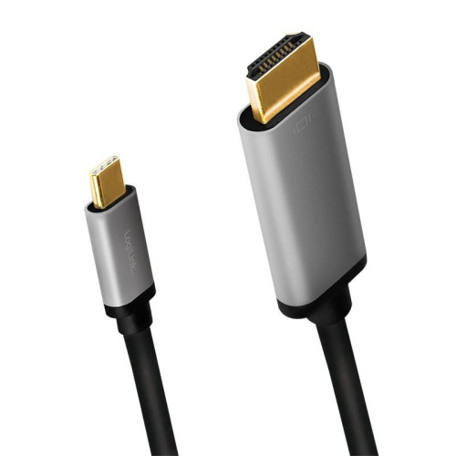 Kabel USB-C do HDMI, 4K 60Hz aluminiowy 1.8m -8366405