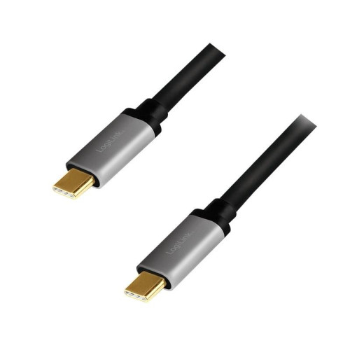 Kabel USB-C M/M, 4K/60 Hz, PD aluminiowy 1m -8366424