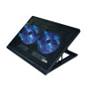 Podstawka chłodząca pod notebook VAKOSS LF-2463UK (17.x cala; 2 wentylatory; HUB)-843626
